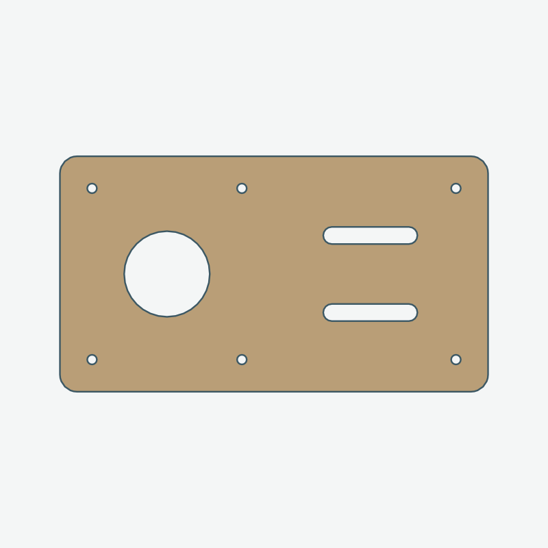 반복 작업용 위치판 시작 도형